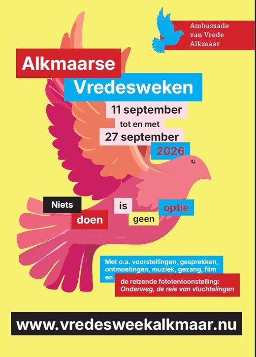 Poster vredesweken 2026